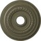 Ekena Millwork Oldham Ceiling Medallion (Fits Canopies up to 8 5/8"), 18"OD x 3 3/8"ID x 7/8"P, Spartan Stone CM18OL1SSF - alternate 1